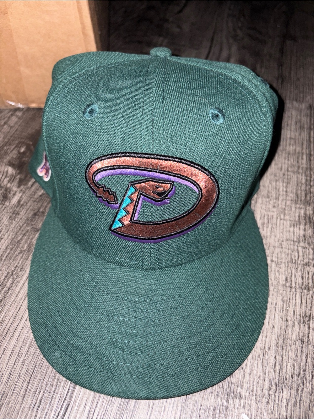 New Era Dark Green Arizona Diamondbacks Fitted hat